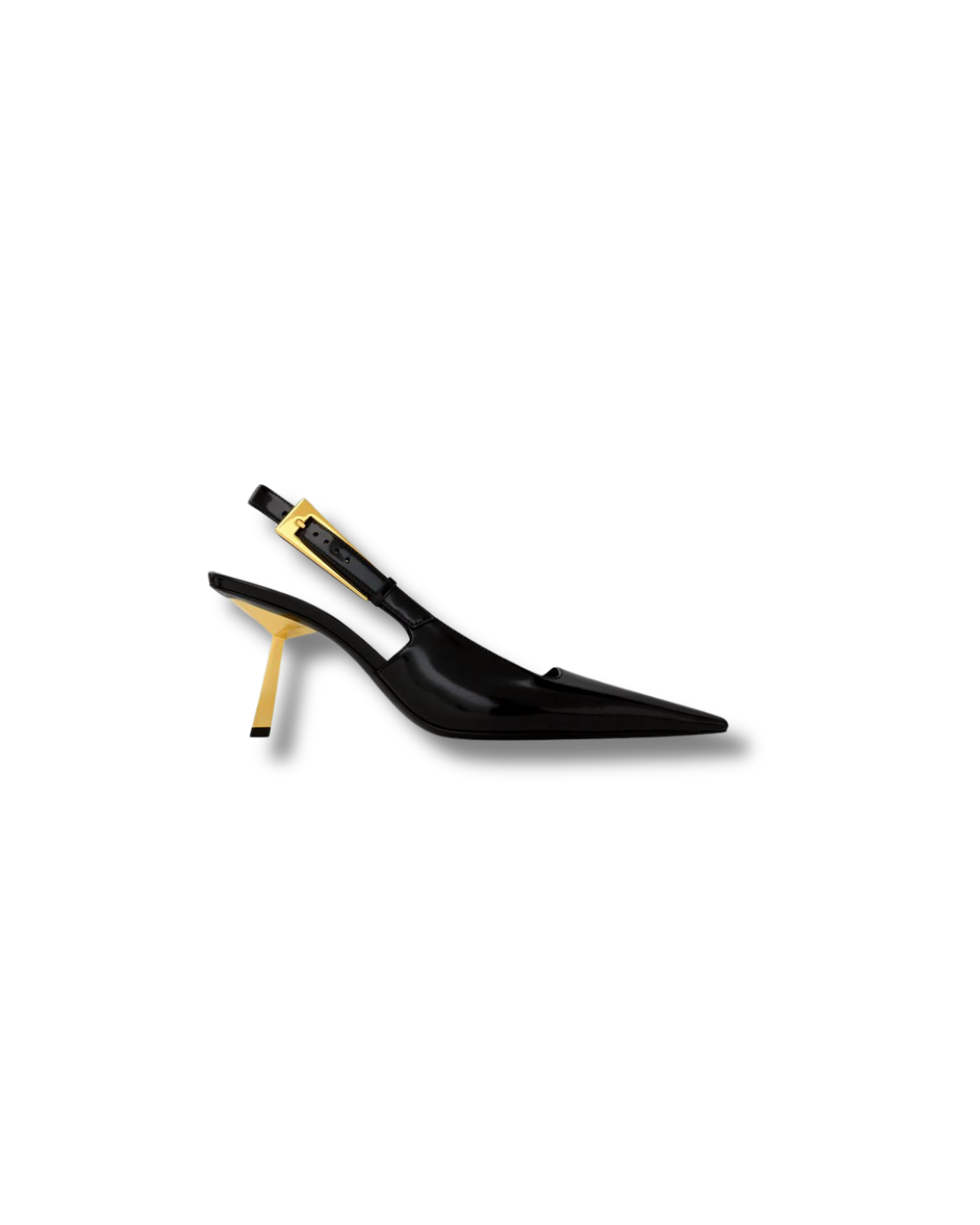 LÉ - Slingback pumps made of patent leather in various heights & colors